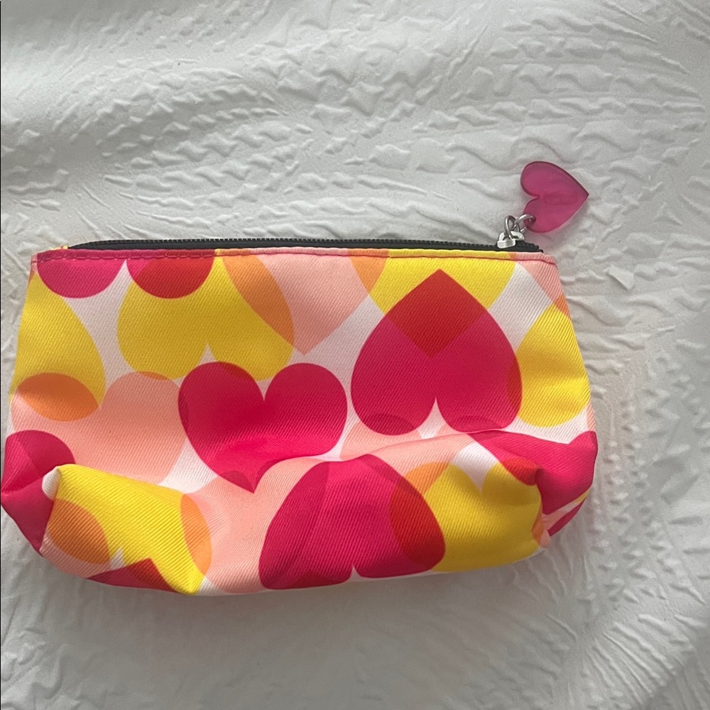 Colorful Heart Pattern Pouch